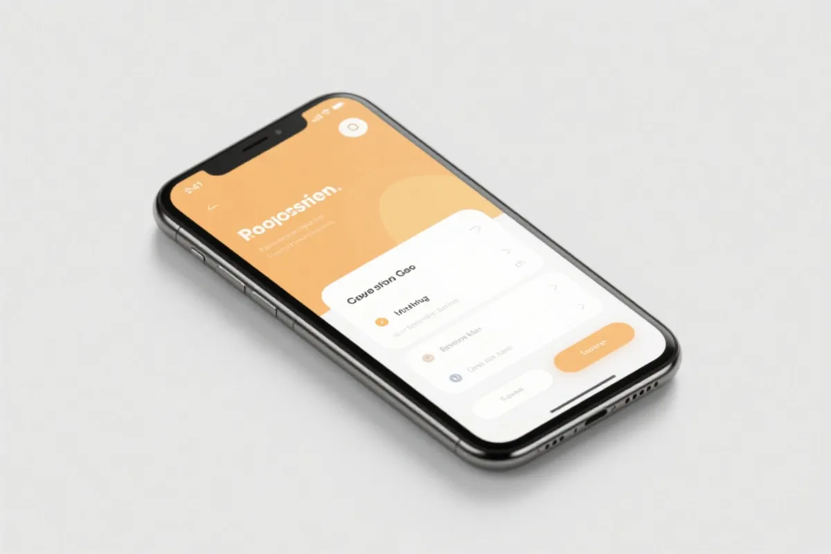 移动端界面示意